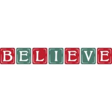vintage block – believe