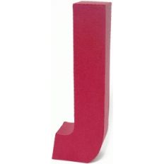 3d lowercase letter block j