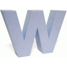3d lowercase letter block w