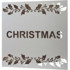 5x5 christmas card