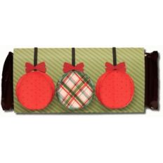 round ornament candy bar wrapper