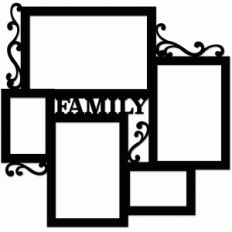 family collage frame