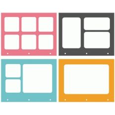my life calendar page—photo layouts rounded