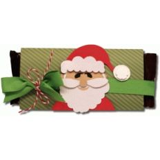 santa candy bar wrapper