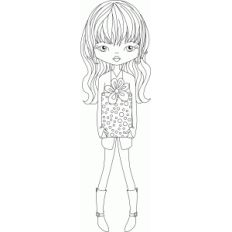 girl with present