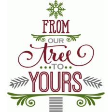 from our tree to yours - word tree