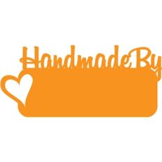 cute handmade by tag
