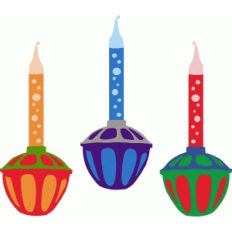 retro bubble lights