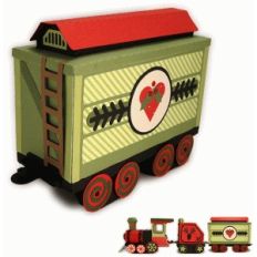train 3d cargo box car