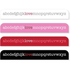 'alphabet love' sideline tabs
