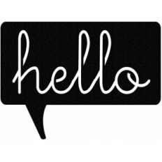 hello thought bubble