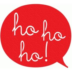 ho ho ho thought bubble