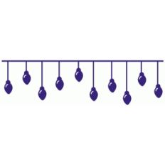 christmas lights border