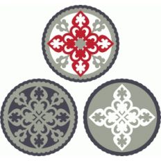 layered ornate circle