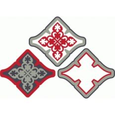 ornate label