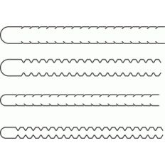 4 tear strip borders