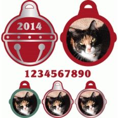 jingle bell frame ornament