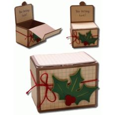 holly box with hidden card