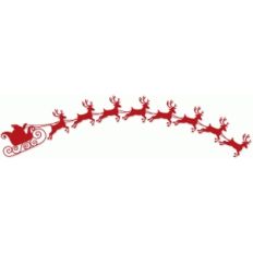santa and 8 reindeer