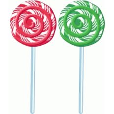 swirl lollipops