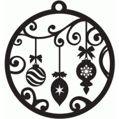 ornament flourish tag