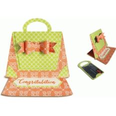 easel gift card holder (purse)