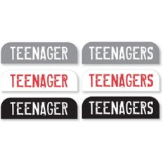 'teenager' sideline tabs