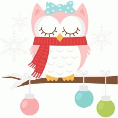 girl winter owl