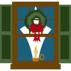 christmas window