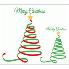 christmas ribbon tree