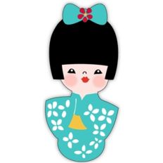 Asian kokeshi 2