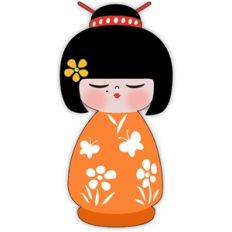 Asian kokeshi 4