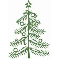 doodle christmas tree