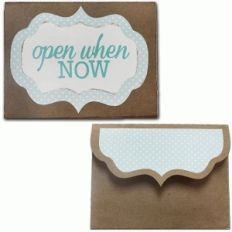 open when-now envelope