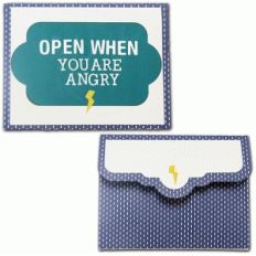 open when-you are angry envelope