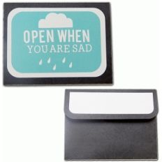 open when-you are sad envelope