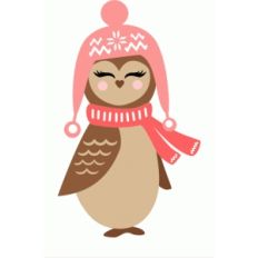 cute winter owl