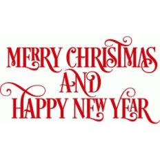 merry christmas and happy new year