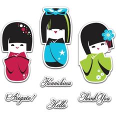 kokeshi cards
