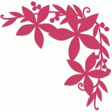 poinsettia corner flourish