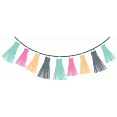 tassel swag banner / garland