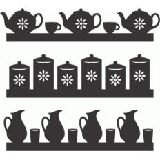 kitchen borders set 2