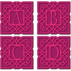 celtic monogram abcd