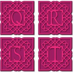 celtic monogram qrst