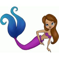 swimming mermaid