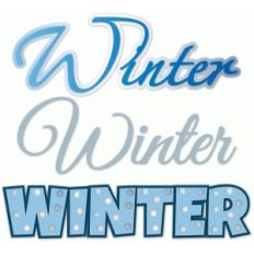 winter - three versions