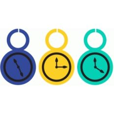 clock wine labels