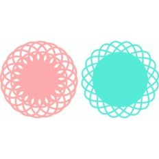 2 doilies