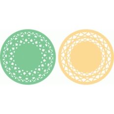2 doilies