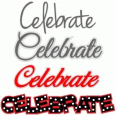 celebrate - 4 versions